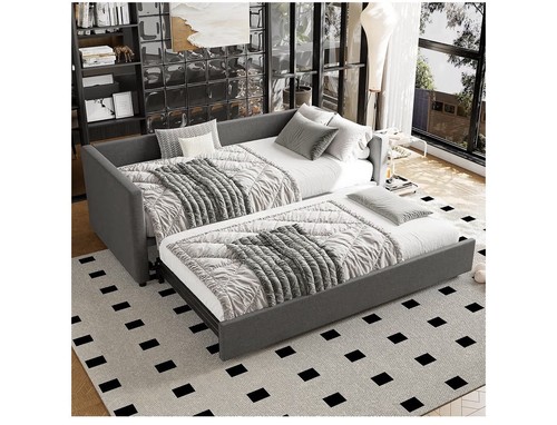 Daybed linen upholstered - daybed, bed