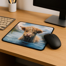 Highland Cow Mouse Mat | Cute