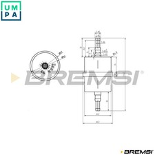 FUEL FILTER FE0035 FOR GAZ GAZELLE/Platform/Chassis/Van/Bus VOLGA PEUGEOT 2.3L 8