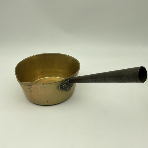 Vintage antique brass milk - antique,