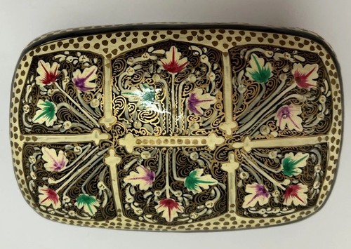 Vintage lacquer handcrafted - vintage,