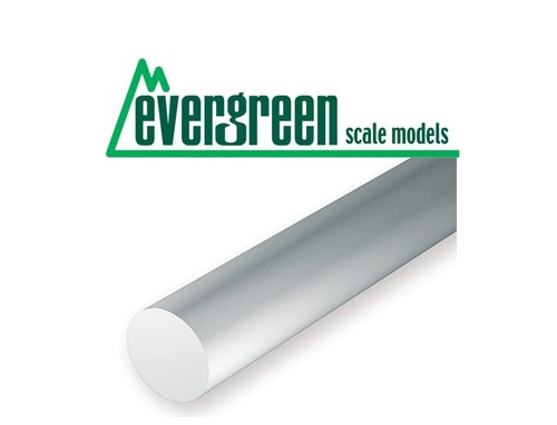 Evergreen plastic round rod - plastic,