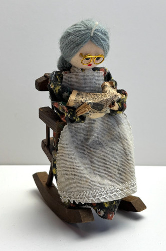Vintage grandma wooden - vintage,