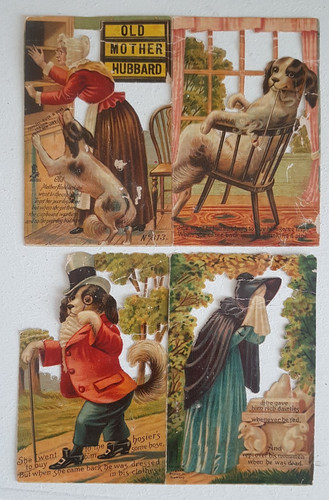 Die cut victorian scraps - die,