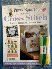HACHETTE - THE WORLD OF PETER RABBIT - CROSS STITCH KITS - ISSUE  #4