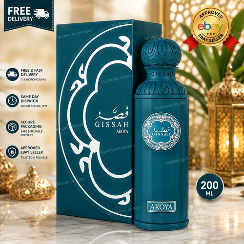 Gissah akoya perfume 200ml - gissah, eau