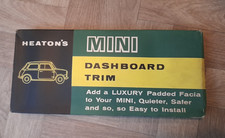 VINTAGE CLASSIC MARK 1 MINI NEW OLD STOCK DASHBOARD TRIM. ACCESSORY TRIM / RED