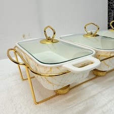 Food Warmer Buffet Ceramic