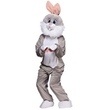 Grey Easter Bunny Rabbit