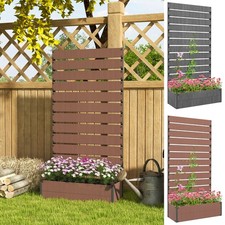 Garden Planter with Trellis