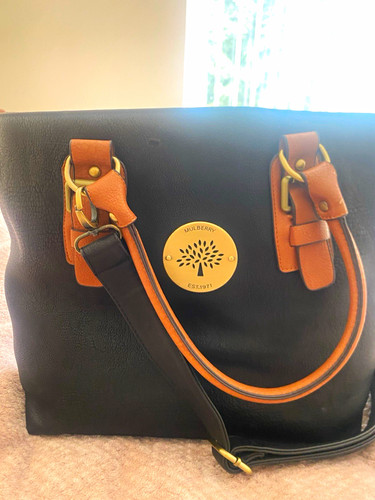 Mulberry black pebbled leather - black,