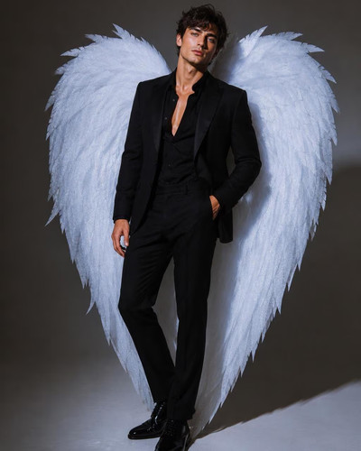 Mens angel wings - mens, costume