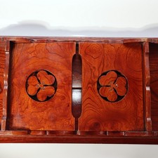 Japanese Antique Wood Foldable