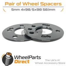Wheel Spacers (2) Black