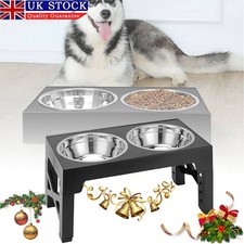Double Bowl Dog Cat Feeder