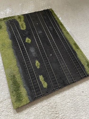 Model railway diorama for - railway, ikea