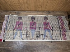 Vtg SHILLCRAFT Rug Kit Toy Soldiers Runner w/ Wool Yarn & Canvas NOS