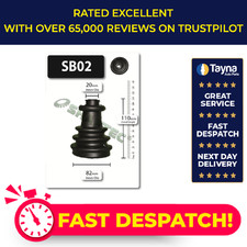 CV Joint Boot fits ROVER C.V