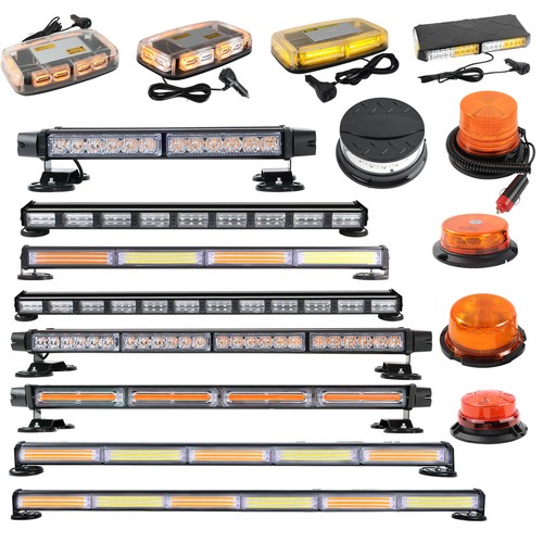 12v24v amber recovery strobe - amber,