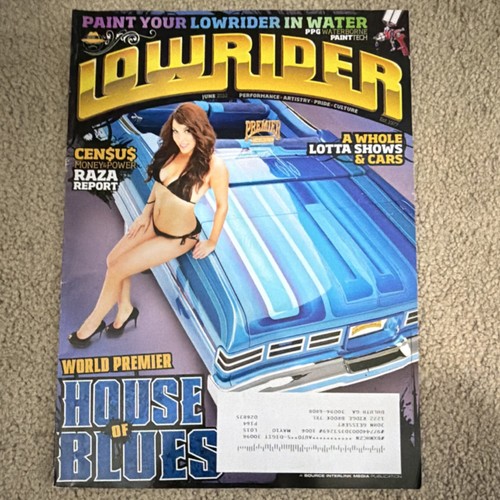 Lowrider magazine june - magazine,