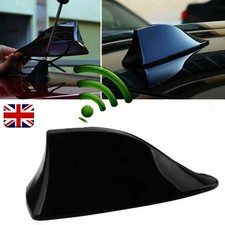 CAR UNIVERSAL GLOSS BLACK SHARK FIN STYLE AERIAL ARIEL ARIAL ANTENNA ARIAL GB