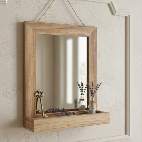 Rustic wood frame wall - frame,