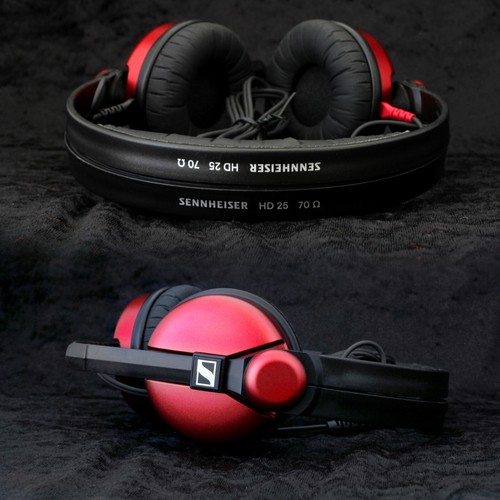 Sennheiser hd25 with red - hd25,