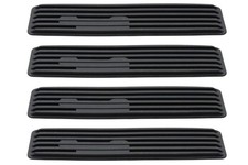 Rubber Floor Mat (Black) Set