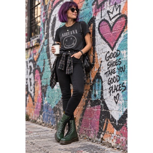 Vintage martens green - dr.,
