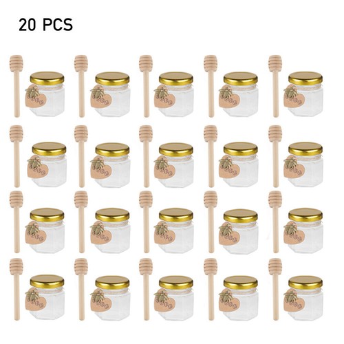 20x small glass jam - jam, jars