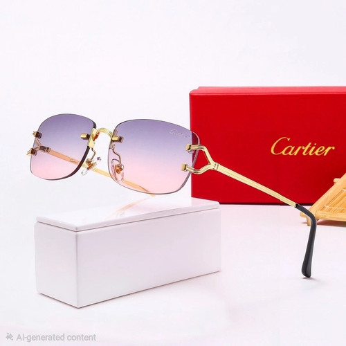 Cartier big rimless - big, c