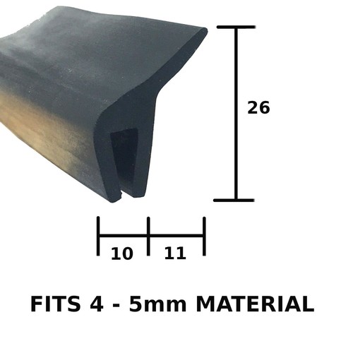 Rubber leaf fin - seal, extrusion