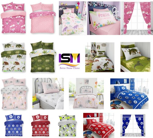 Xmas kids duvet set reversible - xmas,