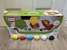 Little Tikes Paint Your Own Figures - Sandpit, Cosy Coupe, Phone. With 6 Paints 