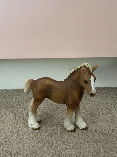 Schleich clydesdale foal baby - clydesdale,