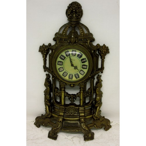 Old mercedes brass - old, mantel