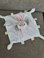 Disney Store Thumper Bunny Comforter Soft Toy Blankie Plush Rabbit
