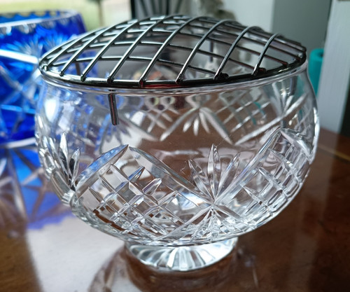 Crystal cut posy - cut, bowl