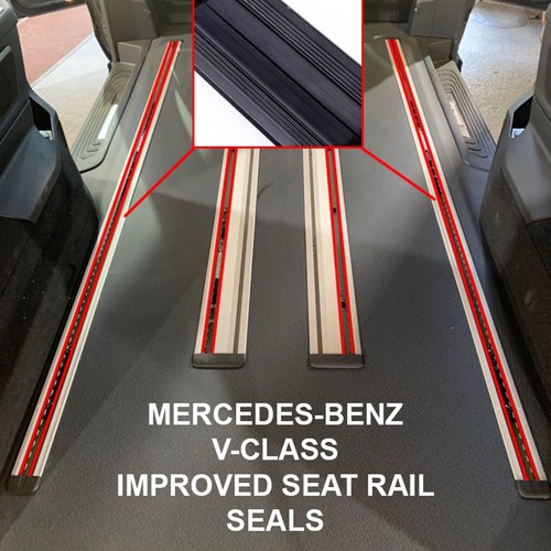 Seat rail cover - cover, trim
