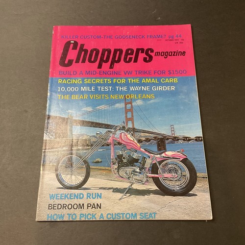 Chopper magazine october 1973 - chopper,