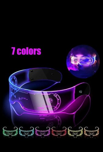 Color neon rave led glasses - 7-color,