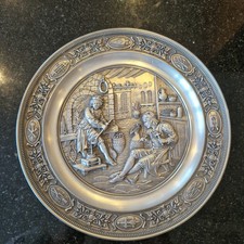 1989 SKS Zinn 95% Pewter Plate