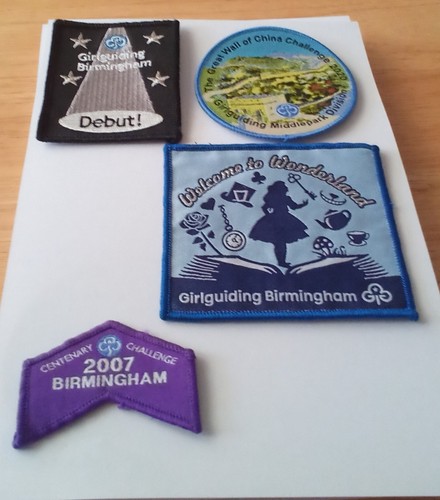 Girlguiding badges