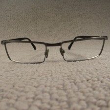 Osiris Glasses Frames SUN 9 25053272 Grey Rectangular Eyeglasses Spectacles