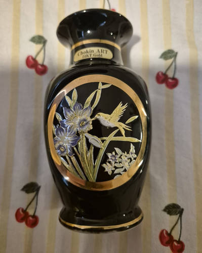 Chokin art 24kt gold - 24kt,