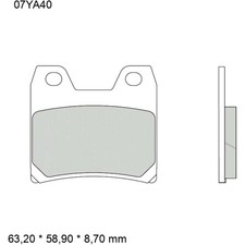 Brembo Sintered Rear Brake Pads 7324338 for: Yamaha FZS XJR Anniversary