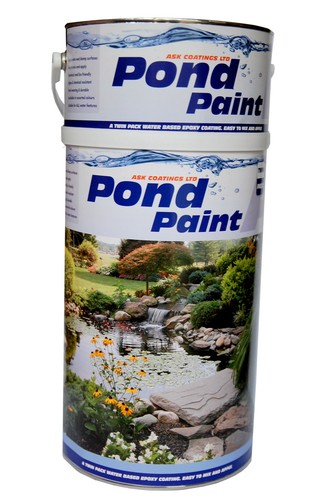 New epoxy resin pond repair - new,