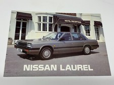 NISSAN LAUREL CAR SALES BROUCHRE