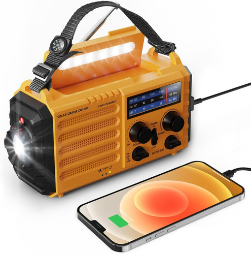 Mesqool wind radio solar - wind, up