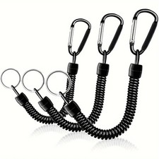 Retractable Coil Keychain